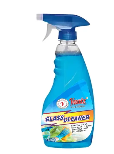 Vaaiz Glass Cleaner & Household Cleaner with Three Position Spray Nozzel for Less Wastage More Coverage, All-Purpose Glass Cleaner for Car, Kitchen and Home Surfaces Pack of 1